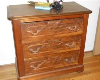 Eastlake style victorian dressers