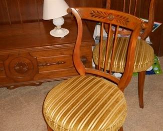 Harpback chairs