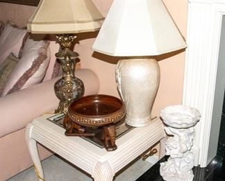 End Tables - Lamps - Decor