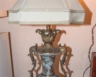 Asian Motif Table Lamp