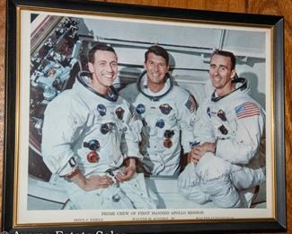 Signed Astronaut photo