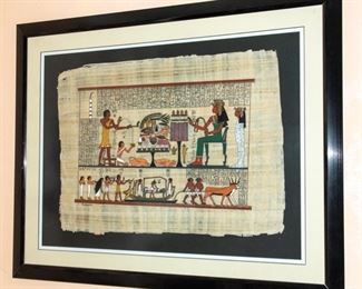 Framed Egyptian Print