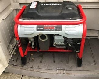 Husky 5000 btu generator