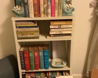 Books and bookcase