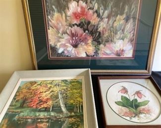Nature Prints and Painting