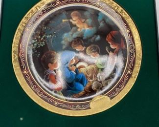 Precious Moments Holiday Plate