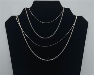 Simple Silver Chains