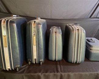 Vintage Hard Back Luggage