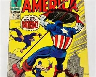 Captain America #105 Comic Book
