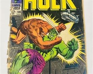  Incredible Hulk #106 Comic Book

