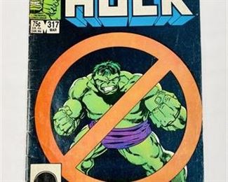 The Incredible Hulk #317 Comic Book