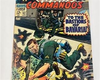 12¢ Sgt Fury and His Howling Commandos #53 Comic Book