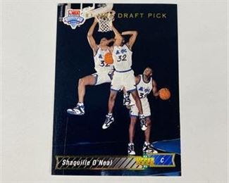 92-93 Upper Deck Shaq Rookie card