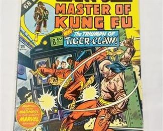 Giant Size Masters of Kung Fu #4 Comic Book

