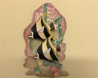 Metal Wall Art, 20” H. 