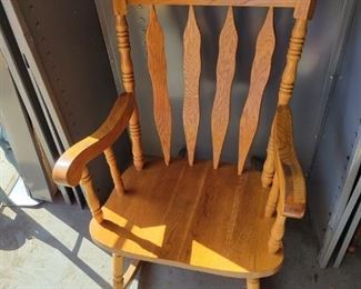 Oak Rocking Chair