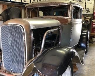 1930 Model A 5 Window Coupe (mocked up).