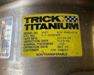 Trick Titanium Bellhousing