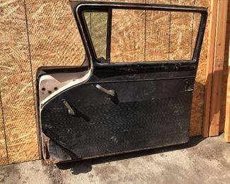 Reverse side of 57 Ford Fairlane Passenger Door