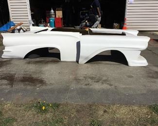 1957 Ford Fiberglass Body (Rear Panels)