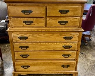 The other "LINK TAYLOR Countryside" Lexington, NC, (we have two of these!) Solid Wooden 8-Drawer Chest