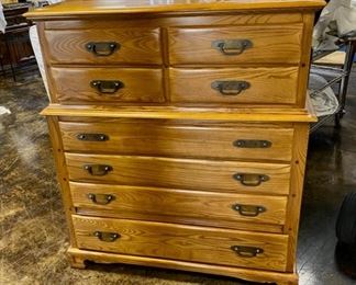 "LINK TAYLOR Countryside" Lexington, NC, (we have two of these!), Solid Wooden 8-Drawer Chest