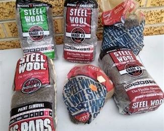 (6) bag of Steel wool