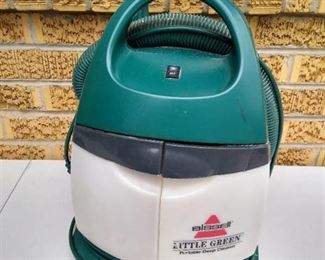 Bissell little green portable deep cleaner