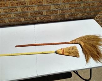 (2) small brooms