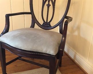Baker Shield-back armchairs - 2 available - excellent condition