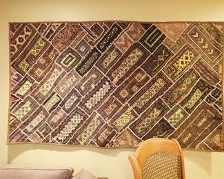 LARGE WALL QUILT - AMAZING DETAILS