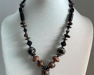 copper necklace - 22 inches in length - price 40 dollars