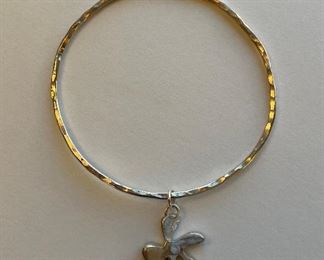 bracelet is around 2 1/2 inches wide - part of set