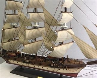 Wood Model 16th Century Ship the “Clipper Siglo XIX