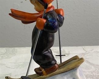 Goebel - Hummel - Skier Boy on Slope Figurine