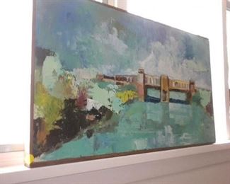 Signed on back by M. Bowman. Do your homework on this one