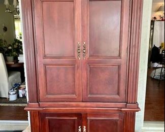 Gorgeous Cabinet for Television or would be good as a pantry or display cabinet