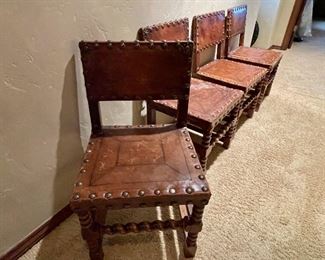 Spanish Colonial Chair Set (6)