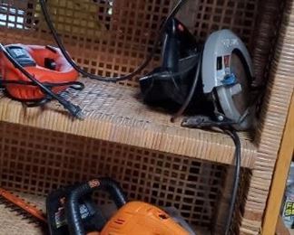 Power tools in good working order
