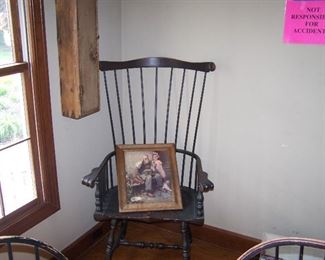 ANOTHER WINDSOR CHAIR & PRINT