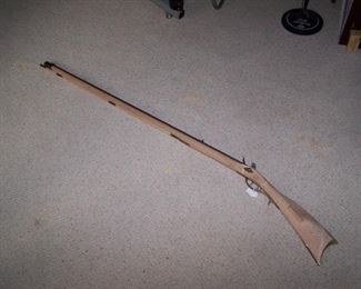 REPRO MUSKET--TIGER MAPLE STOCK