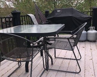 Another patio table and chairs