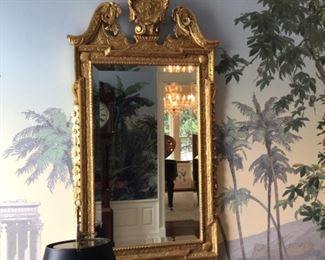 Gorgeous gold hallway mirror $4000