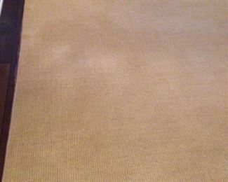 Like new sisal rug 118”x118” square rug. $450