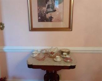 Victorian Marble Top table