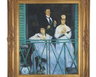 "The Balcony" Edouard Manet