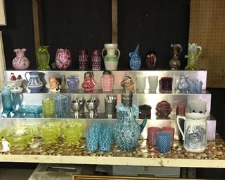 Insane amount of 19th and 20th century glass !