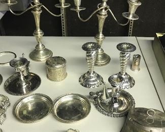 Various Sterling and 800 silver