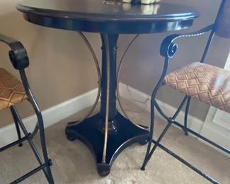 Painted Sable Bar Table by Theodore Alexander