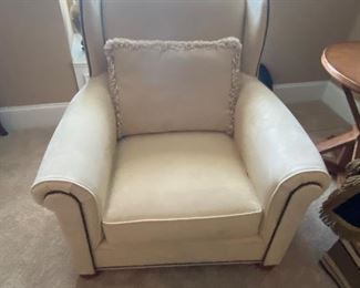 Harden Club Chair.  Beautiful ultra suede upholstery